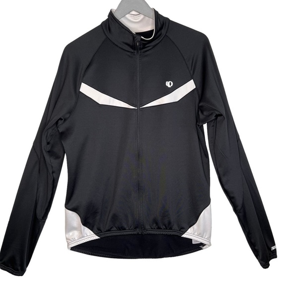 PEARL iZUMi Men’s Elite Thermal Long Sleeve Zip Up Cycling Jersey Size XL Black - Picture 1 of 15